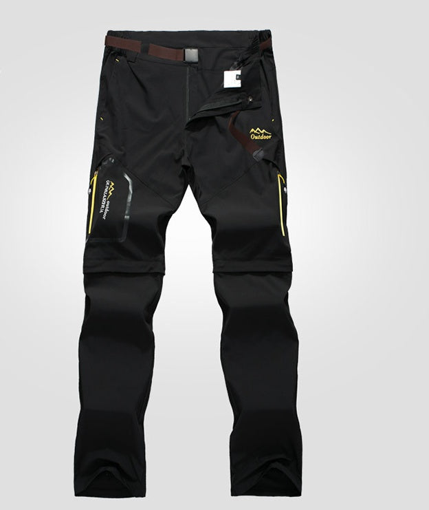 Two Detachable Shorts Quick Dry Stretch Hiking Pants