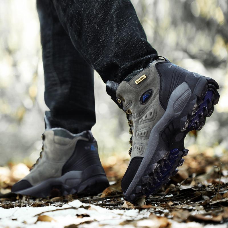Men's Winter Warm Non Slip High Top Hiking Boots