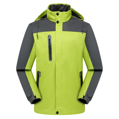Unisex Waterproof Windproof Outdoor Shell Jacket Coat