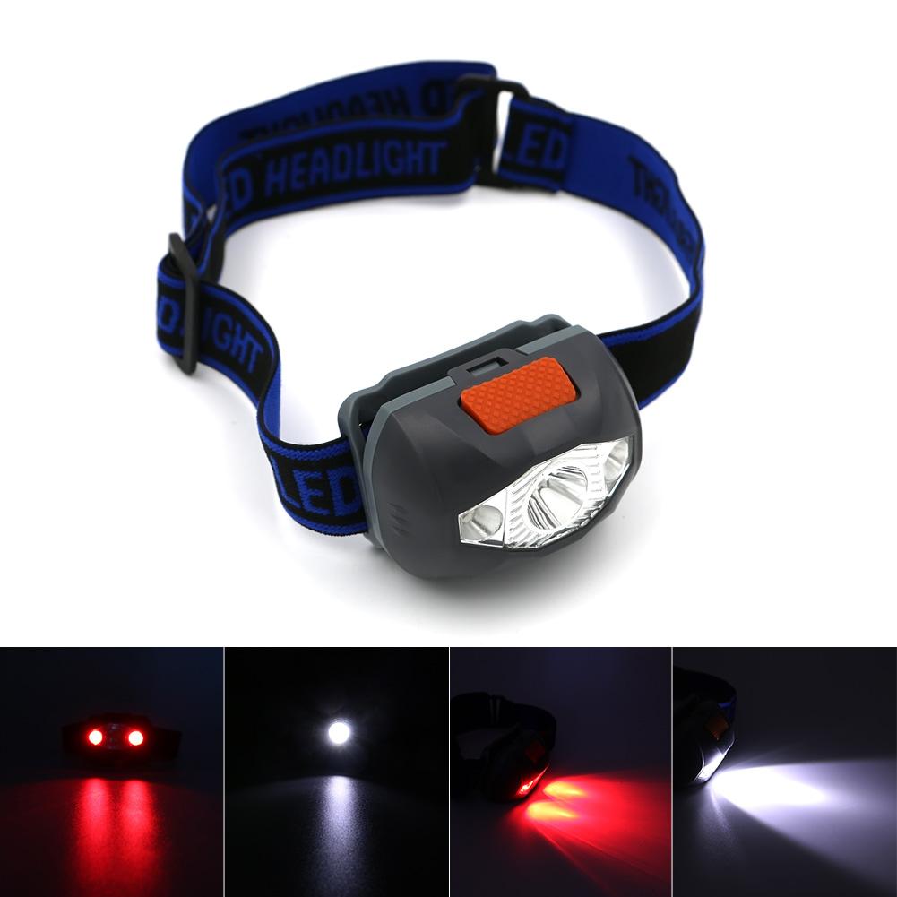 3 LED 800 Lumen Mini Waterproof Headlamp