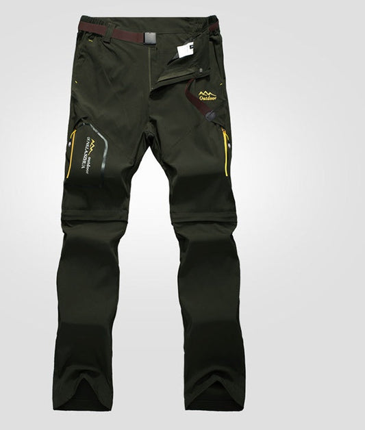Two Detachable Shorts Quick Dry Stretch Hiking Pants