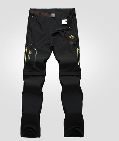 Two Detachable Shorts Quick Dry Stretch Hiking Pants