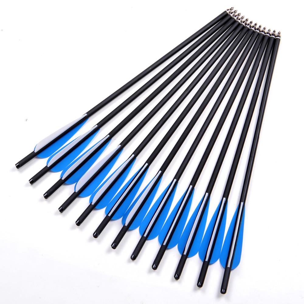 Musen 12 Pack Carbon Crossbow Bolts Archery