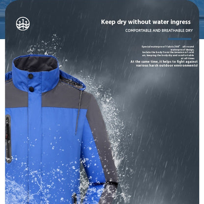 Unisex Waterproof Windproof Outdoor Shell Jacket Coat