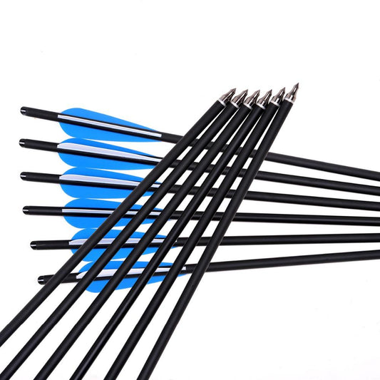 Musen 12 Pack Carbon Crossbow Bolts Archery