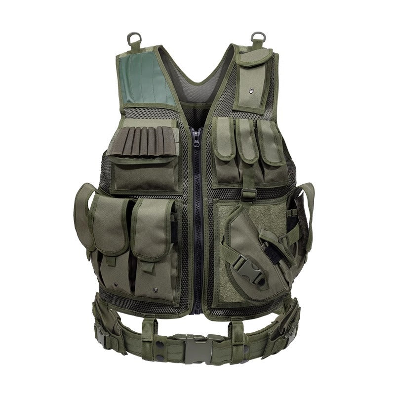 6000D Nylon Multi Pocket Camouflage Outdoor Gear Vest