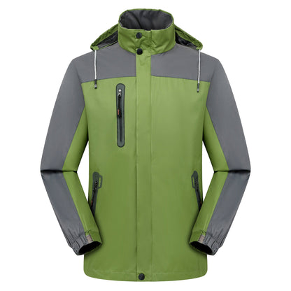 Unisex Waterproof Windproof Outdoor Shell Jacket Coat