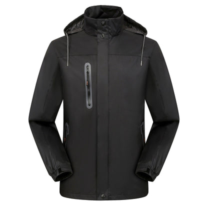 Unisex Waterproof Windproof Outdoor Shell Jacket Coat