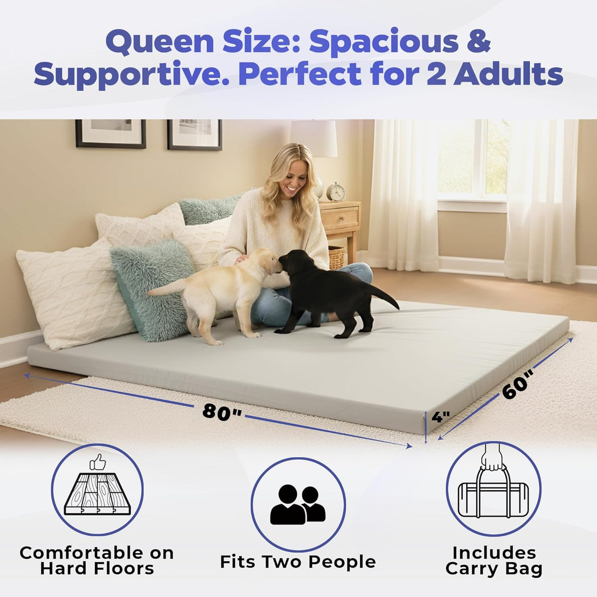 Matrix Air Cell Memory Foam Camping Mattress