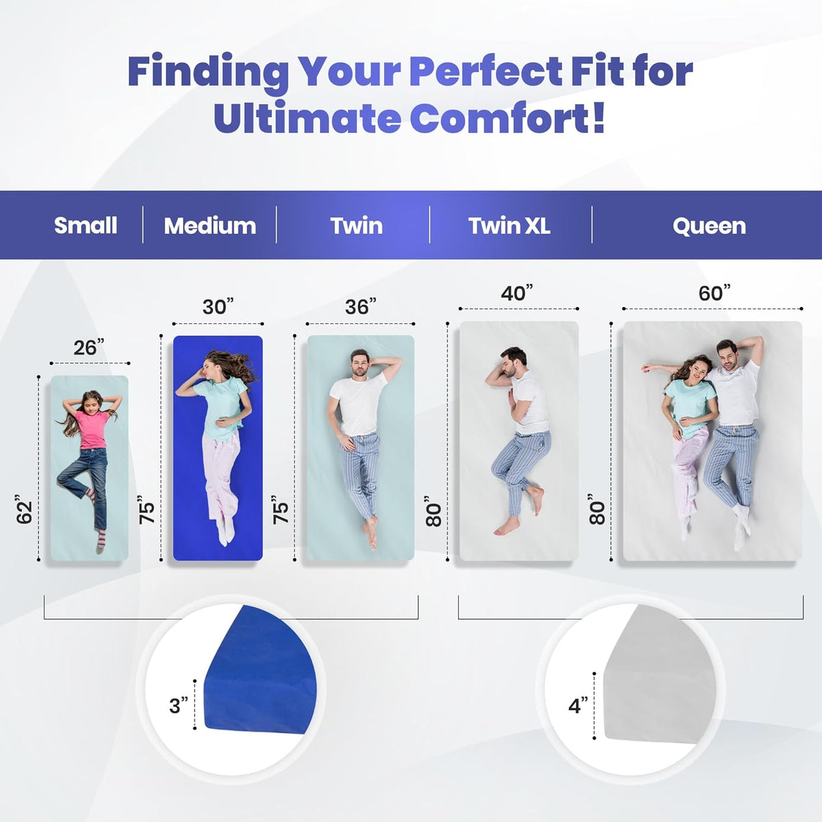 Matrix Air Cell Memory Foam Camping Mattress