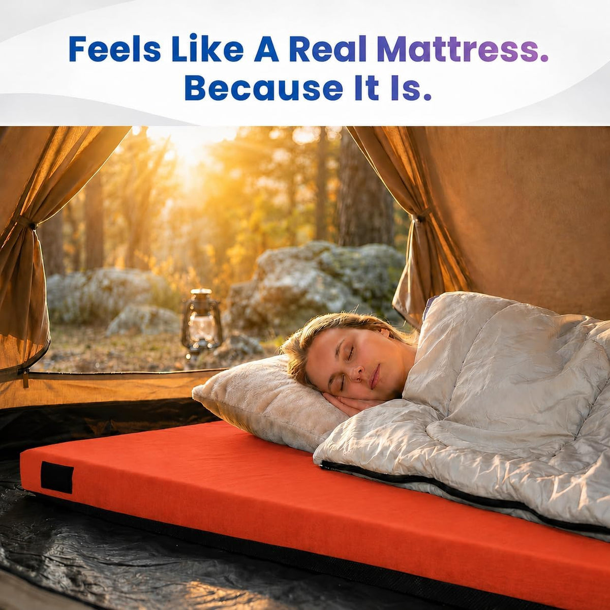 Matrix Air Cell Memory Foam Camping Mattress