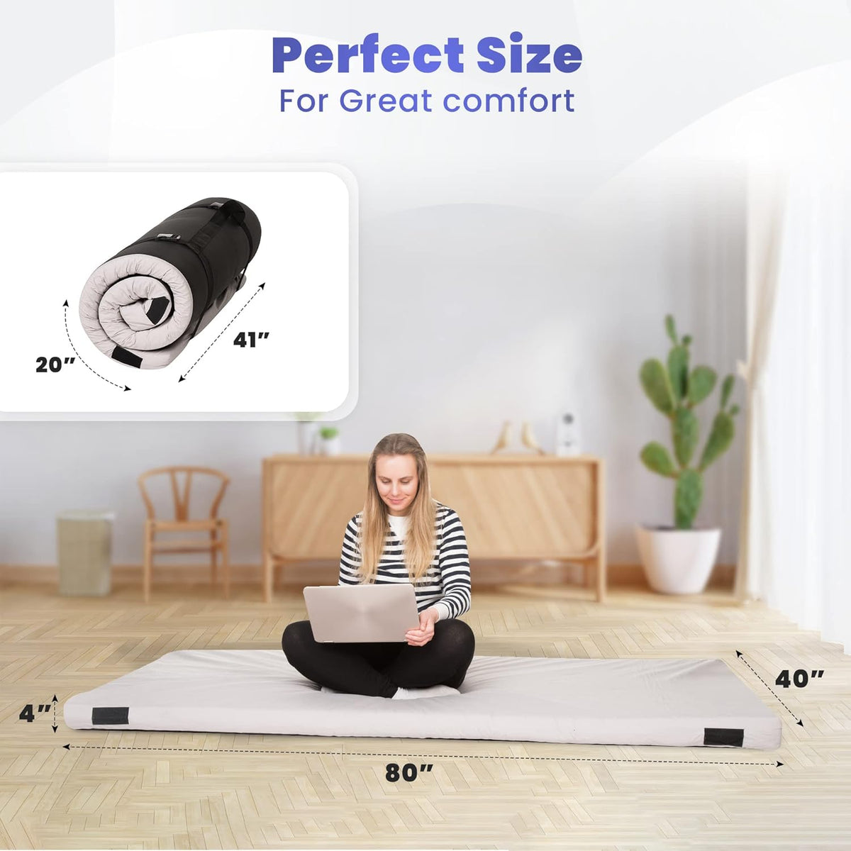Matrix Air Cell Memory Foam Camping Mattress