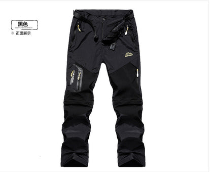 Two Detachable Shorts Quick Dry Stretch Hiking Pants