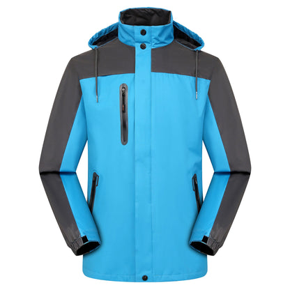 Unisex Waterproof Windproof Outdoor Shell Jacket Coat