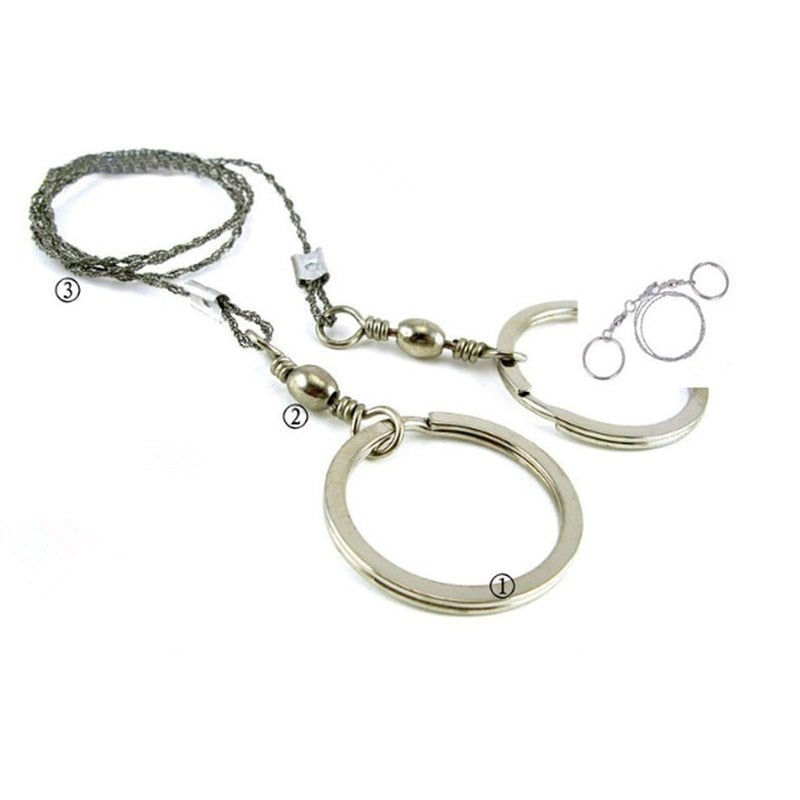 Portable Hand Chain Saw Emergency Outdoor Survival Tool