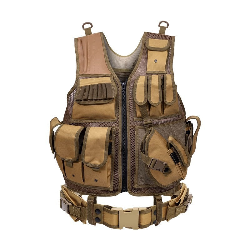 6000D Nylon Multi Pocket Camouflage Outdoor Gear Vest