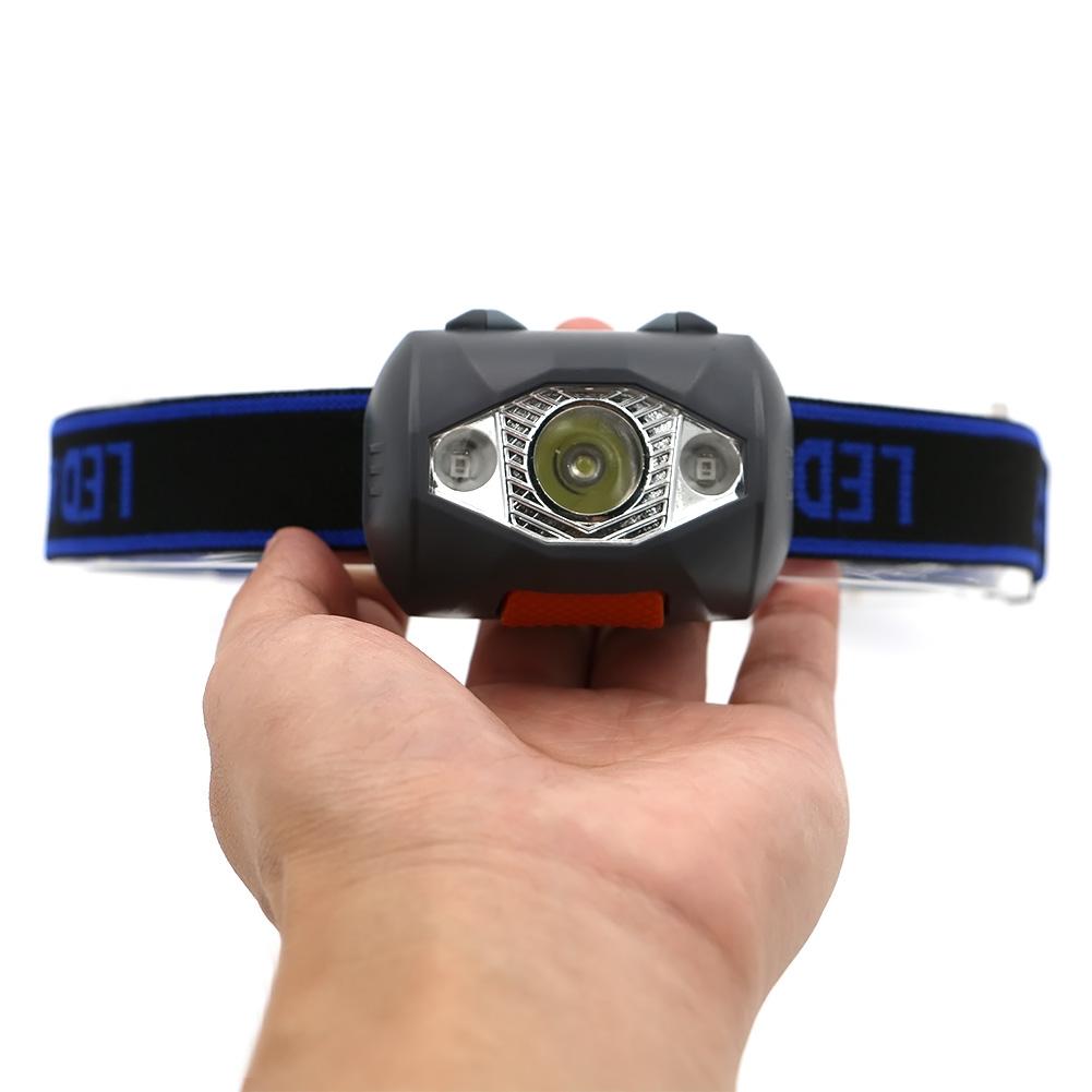 3 LED 800 Lumen Mini Waterproof Headlamp