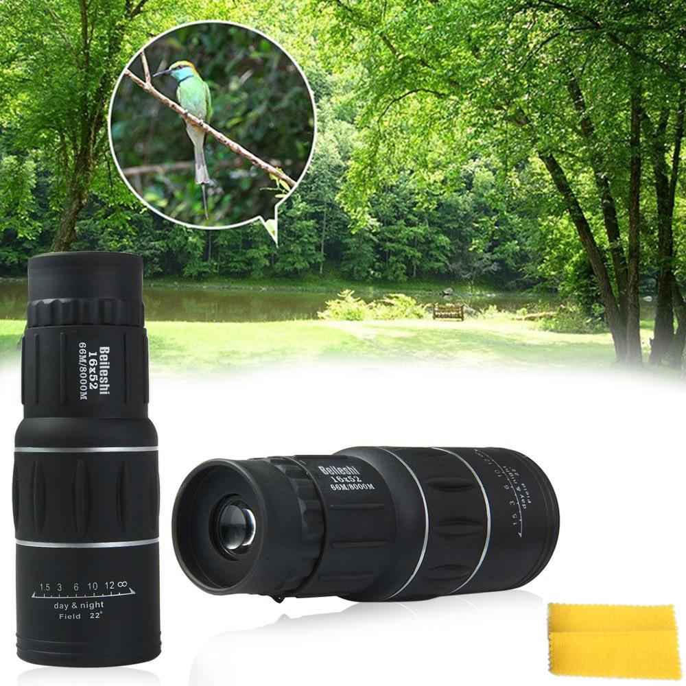 16x52 Dual Focus Monocular Spotting Scope