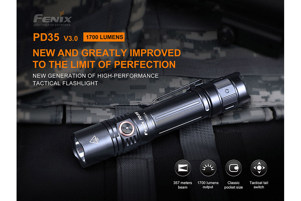 PD35 V3.0 1700 Lumen EDC Flashlight