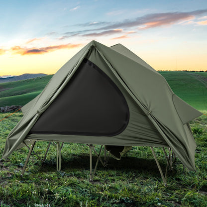 Foldable 2 Person Camping Cot Tent Pop Up
