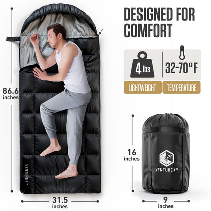 Sleeping Bag For Big Tall Campers