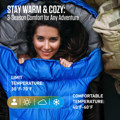 Sleeping Bag For Big Tall Campers