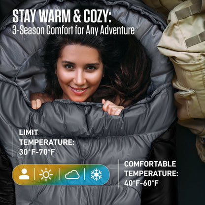 Sleeping Bag For Big Tall Campers