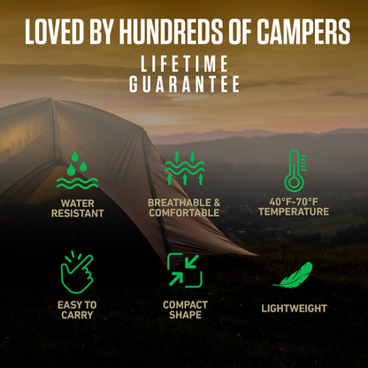 Sleeping Bag For Big Tall Campers