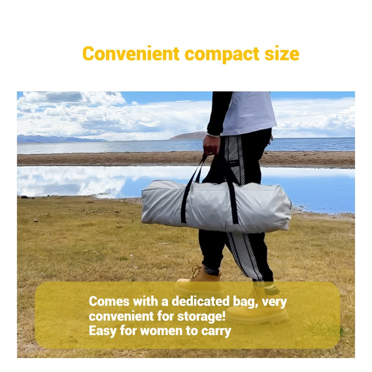 3 4 Person Instant Pop Up Waterproof Camping