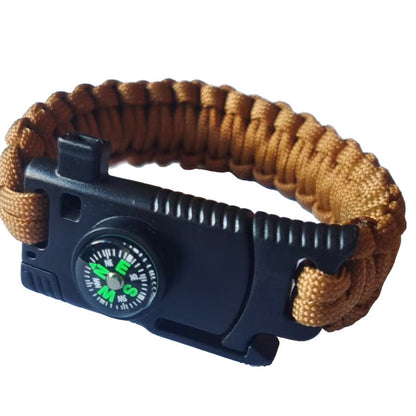 Multifunctional Survival Bracelet Camping Outdoor Adventure Gear