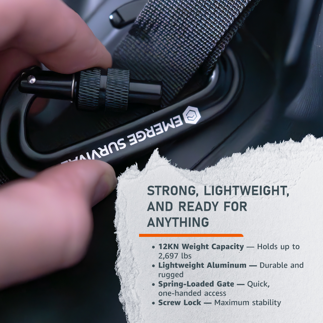 Emerge Carabiner Lightweight Outdoor Gear Clip