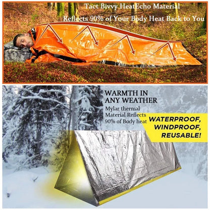 Waterproof Emergency Survival Sleeping Bag Outdoor Shelter