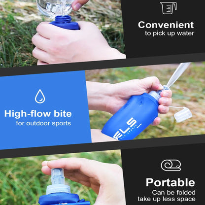 Soft Folding Water Bottle For Running