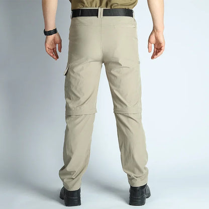 Men's Convertible Lightweight Waterproof Quick Dry Hiking Pants