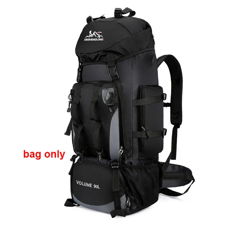 90L Waterproof Hiking Camping Trekking Travel Backpack