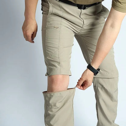 Men's Convertible Lightweight Waterproof Quick Dry Hiking Pants