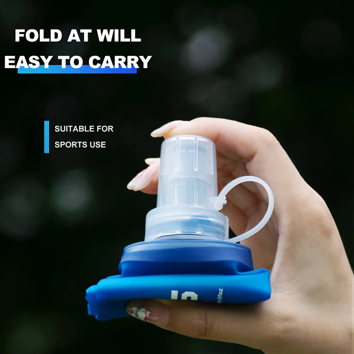 Soft Folding Water Bottle For Running