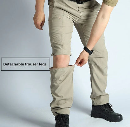 Men's Convertible Lightweight Waterproof Quick Dry Hiking Pants