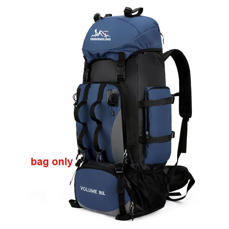 90L Waterproof Hiking Camping Trekking Travel Backpack