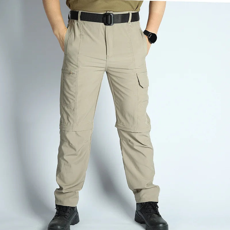 Men's Convertible Lightweight Waterproof Quick Dry Hiking Pants