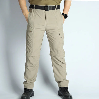 Men's Convertible Lightweight Waterproof Quick Dry Hiking Pants