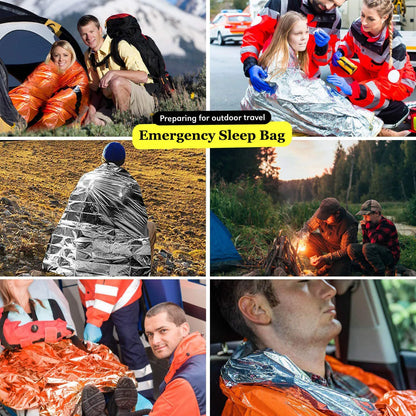 Waterproof Emergency Survival Sleeping Bag Outdoor Shelter