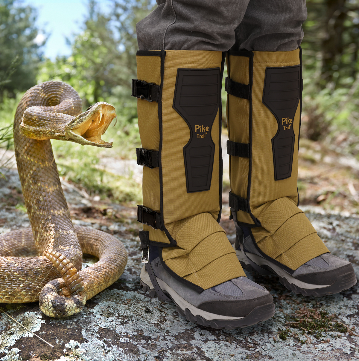 Pike Trail Snake Gaiters Protective Outdoor Leg Guards