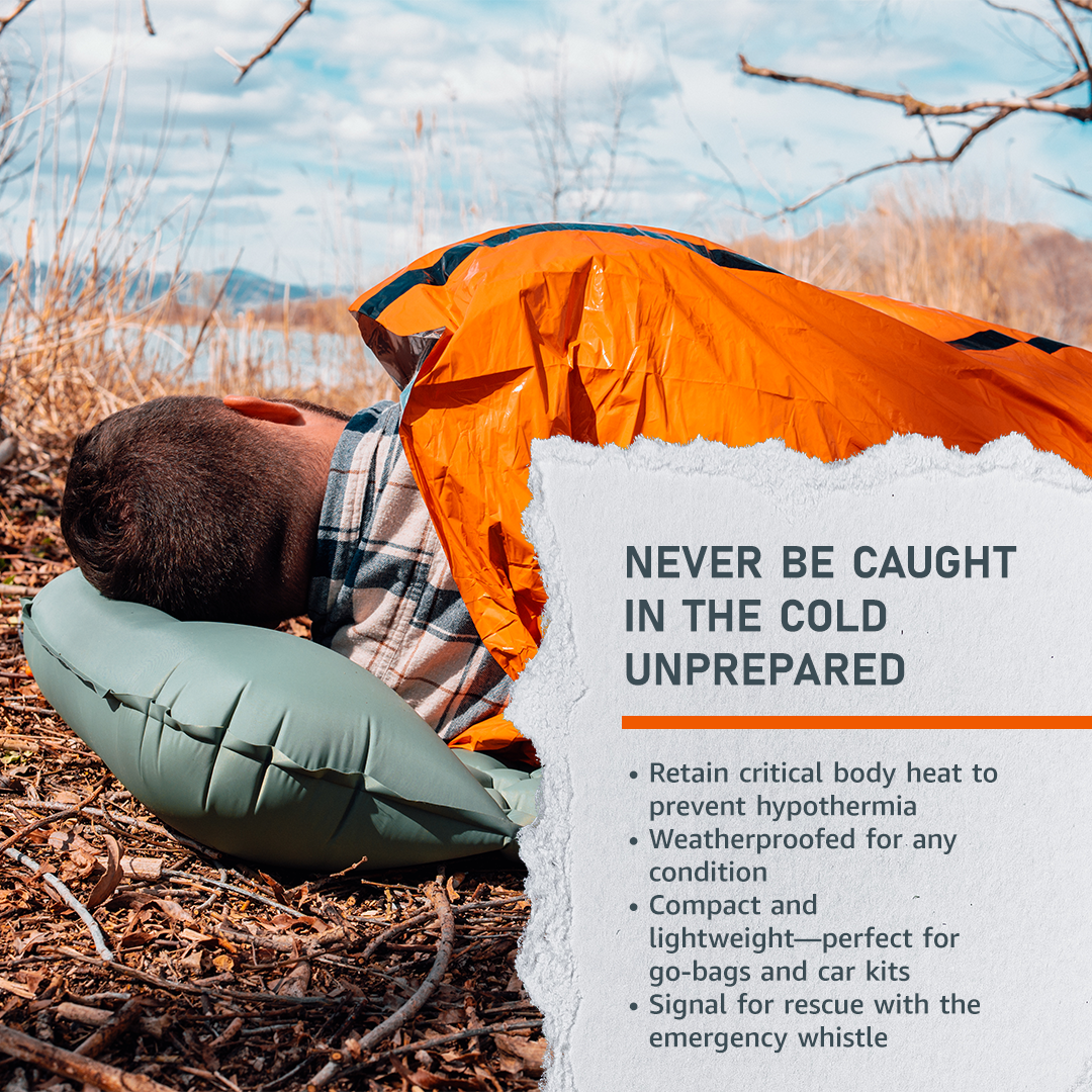 Emergency Sleeping Bag Lightweight Outdoor Survival Shelter