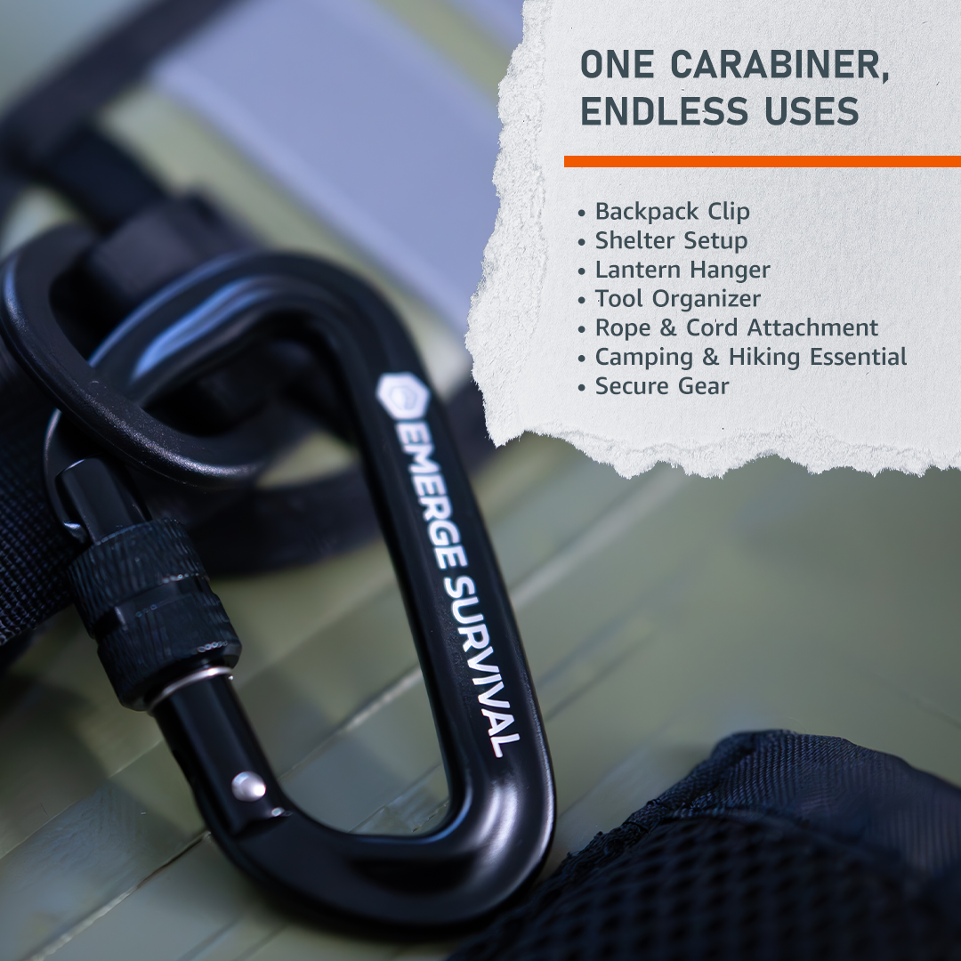 Emerge Carabiner Lightweight Outdoor Gear Clip