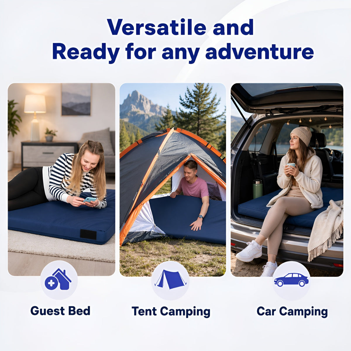 Matrix Air Cell Memory Foam Camping Mattress