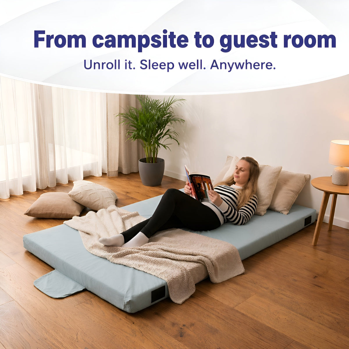 Matrix Air Cell Memory Foam Camping Mattress