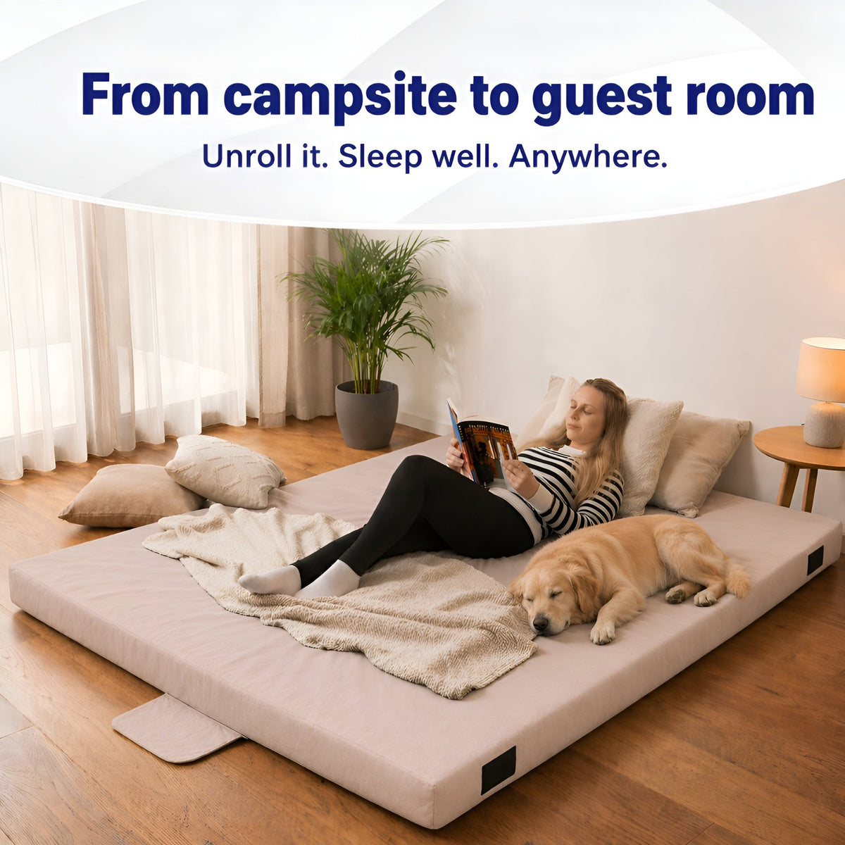 Matrix Air Cell Memory Foam Camping Mattress