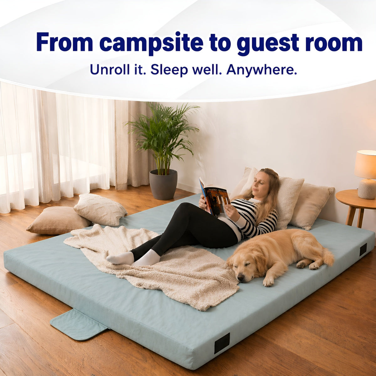 Matrix Air Cell Memory Foam Camping Mattress