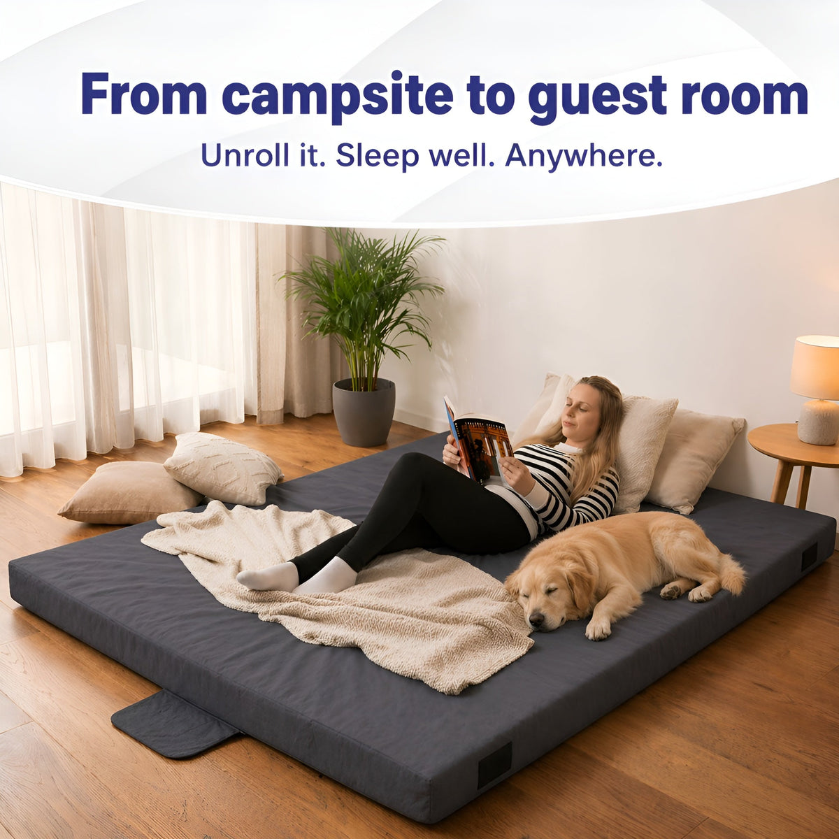 Matrix Air Cell Memory Foam Camping Mattress
